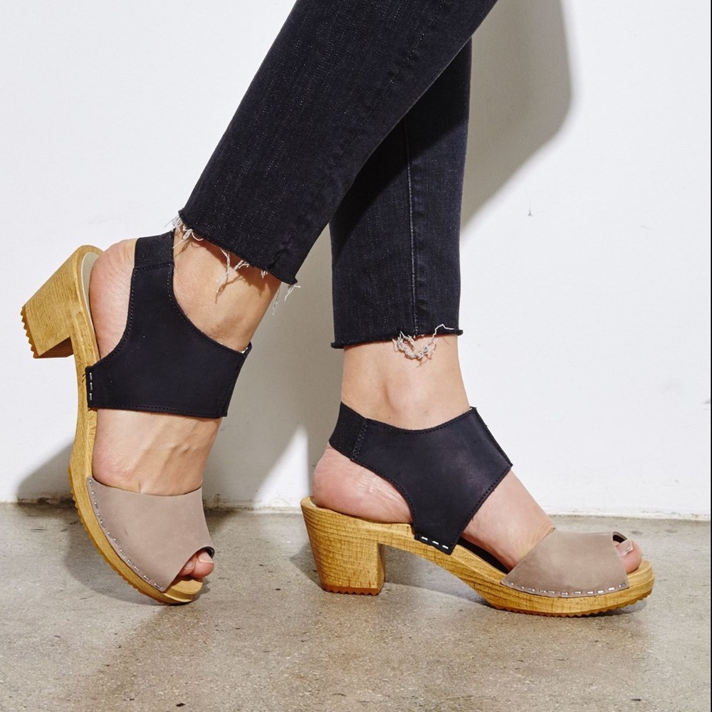 Nina Z wooden clogs